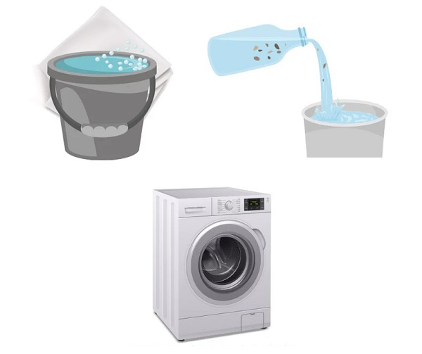 vệ sinh vết máu trên ga giường